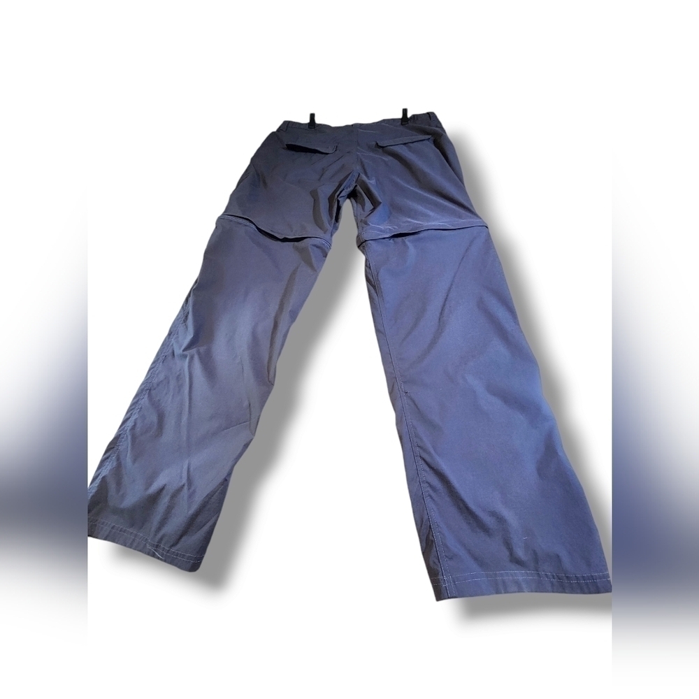 Canyon Creek Mens XL Gray Nylon Convertible Outdoor Pants Zip into Shorts - Picture 4 of 7